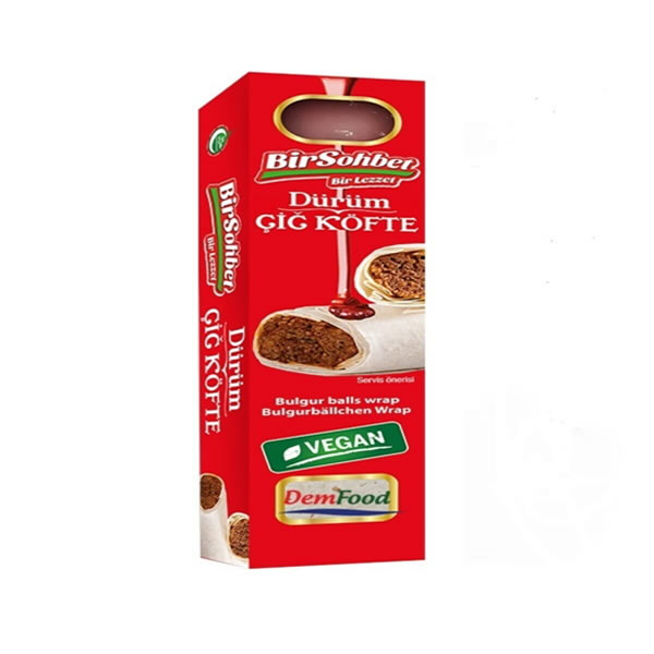 BİR SOHBET DÜRÜM  ÇİĞ KÖFTE 180 GRAM